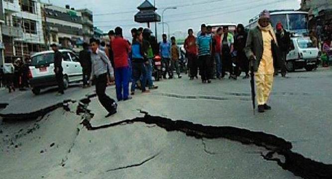 75 Magnitude Massive Quake Hits Nepal Shakes India News Nation