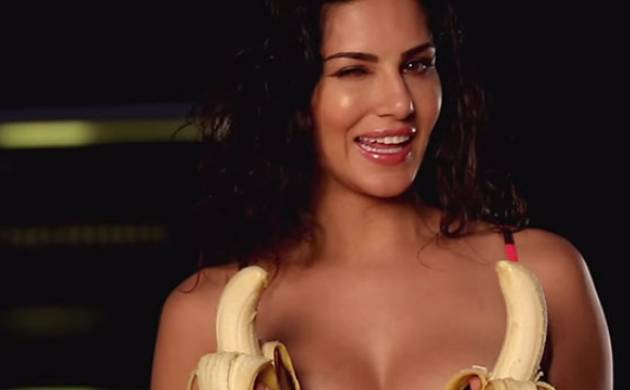 Banana Sunny Leone - SHOCKING! Sunny Leone's nude photo appears on Hyderabad civic ...
