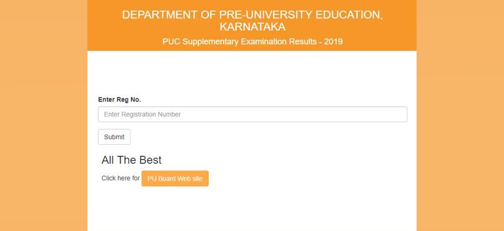 Karnataka 2nd Puc Supplementary Result 2019 Declared At Karresults