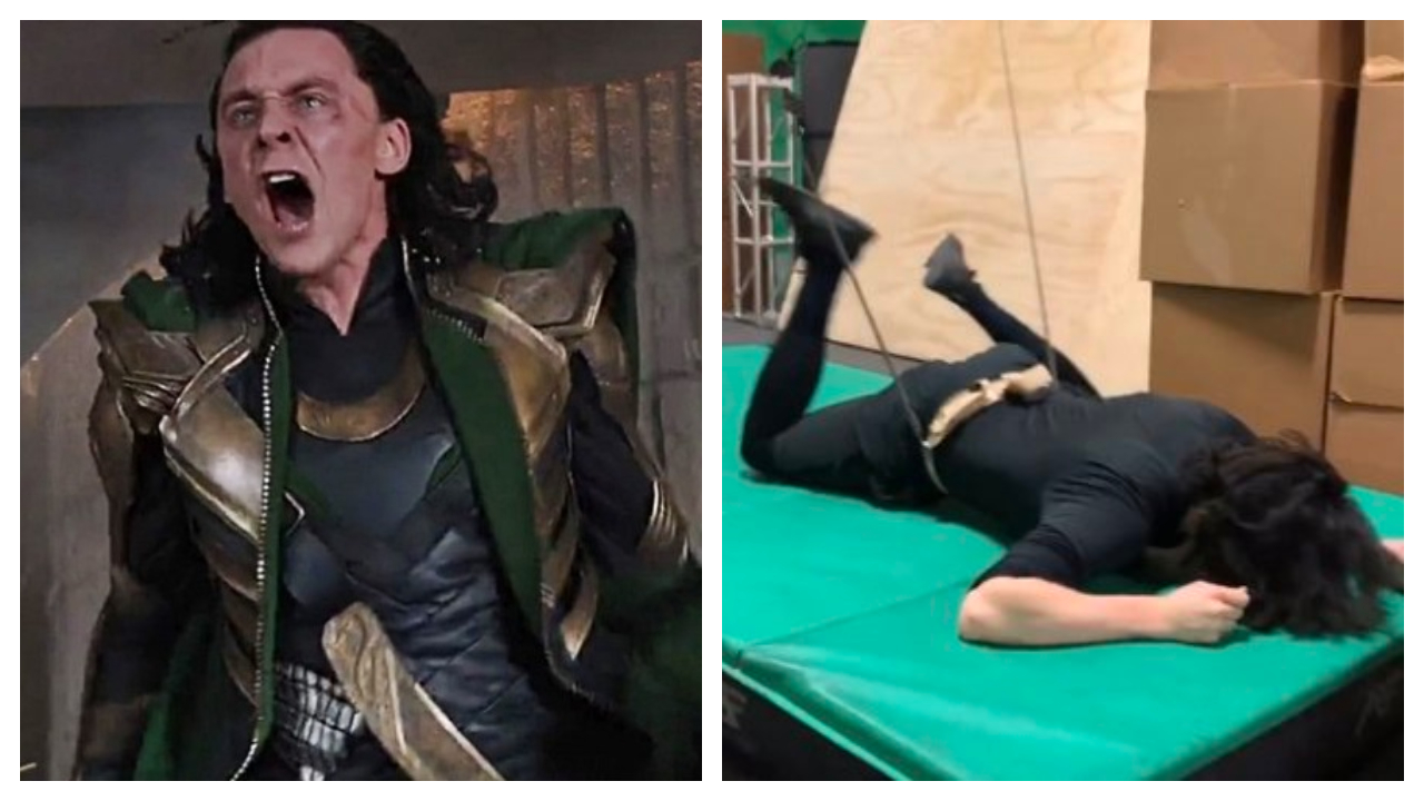VIDEO: Tom Hiddleston Falls Flat On His Face During ‘Loki’ Shoot