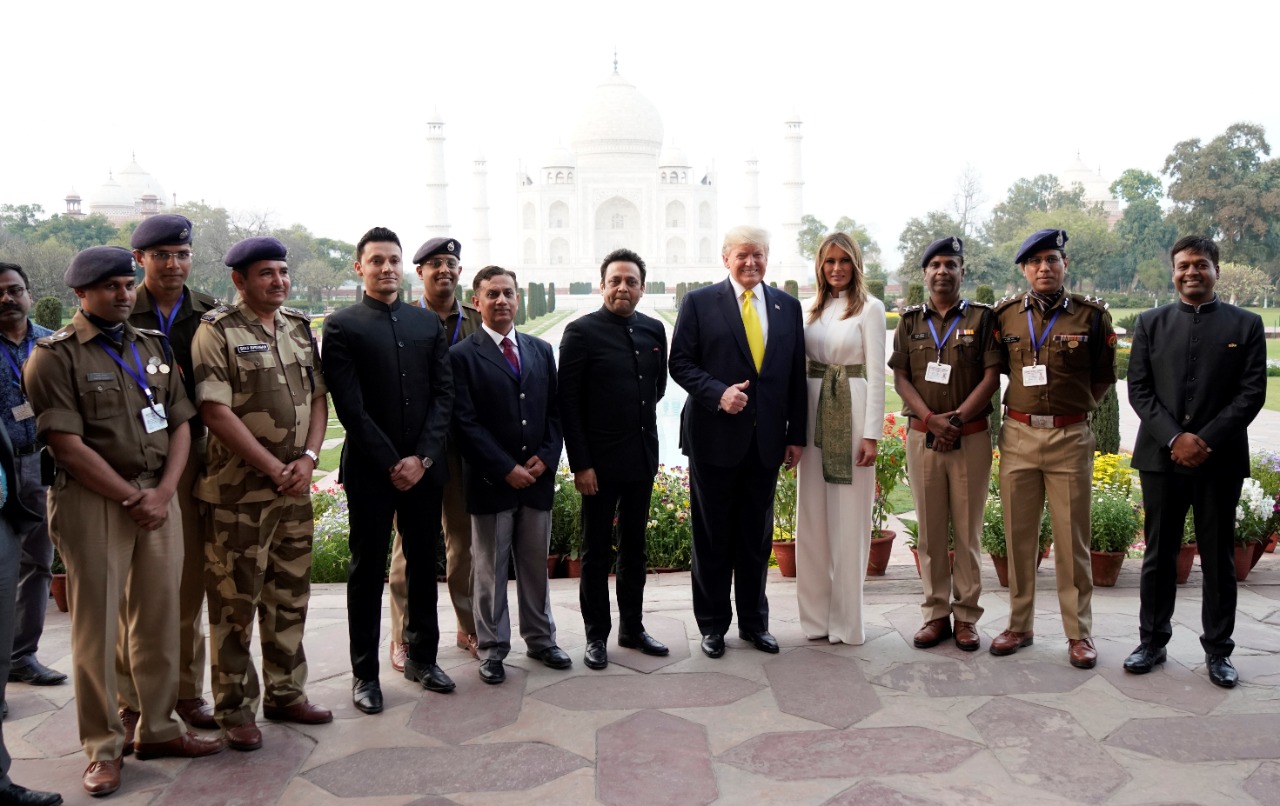 In Pics US President Donald Trump Visits India s 